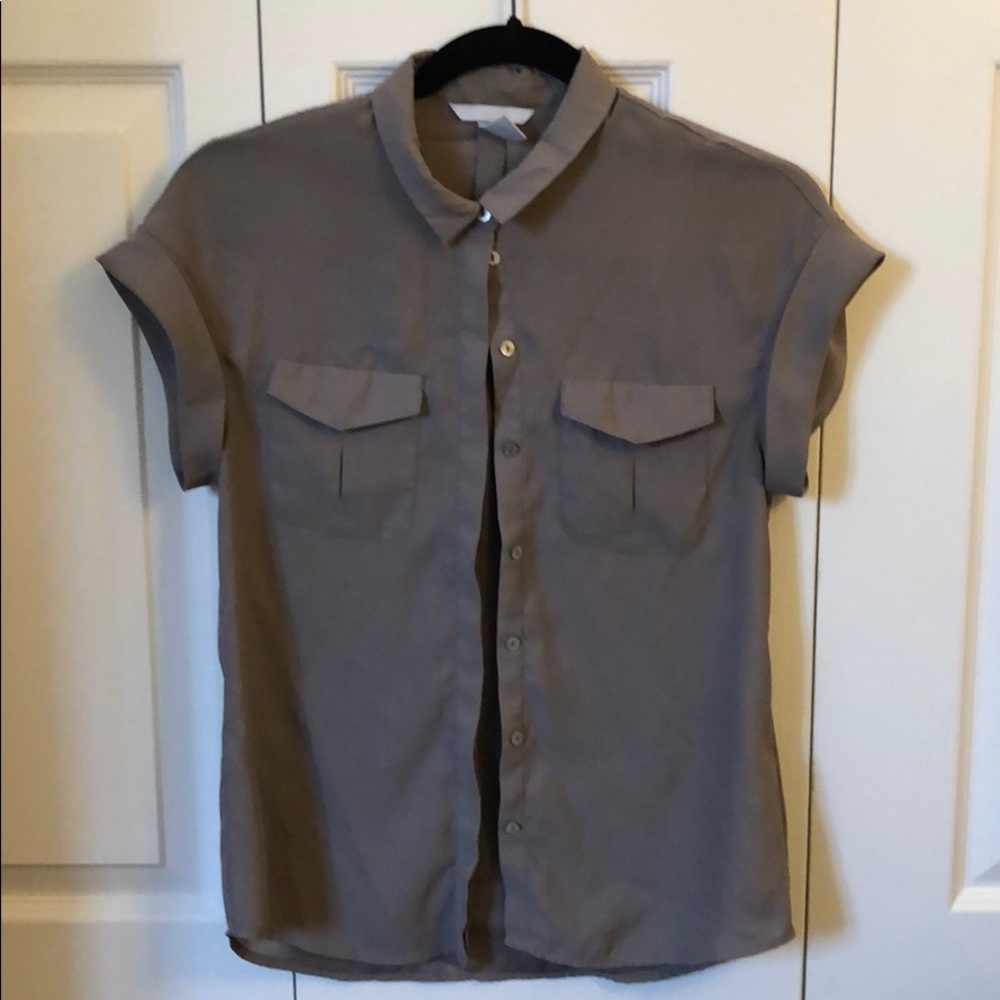 H&M Short Sleeve Blouse